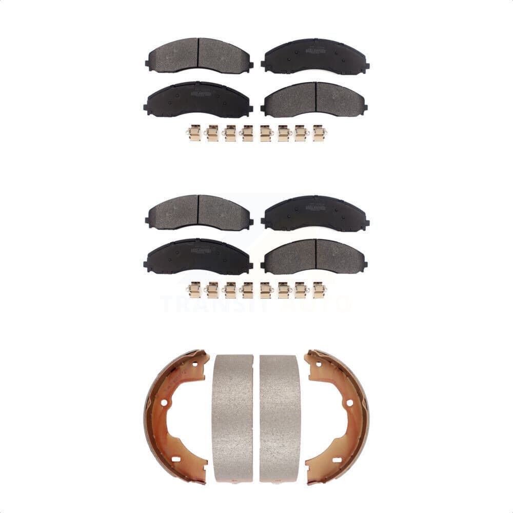 Transit Auto - KFN-100850 - Front and Rear Disc Brake Pad Kits image 1