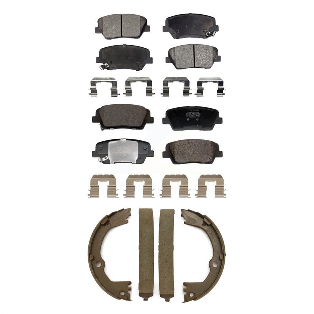 Transit Auto - KFN-100856 - Front and Rear Disc Brake Pad Kits image 1