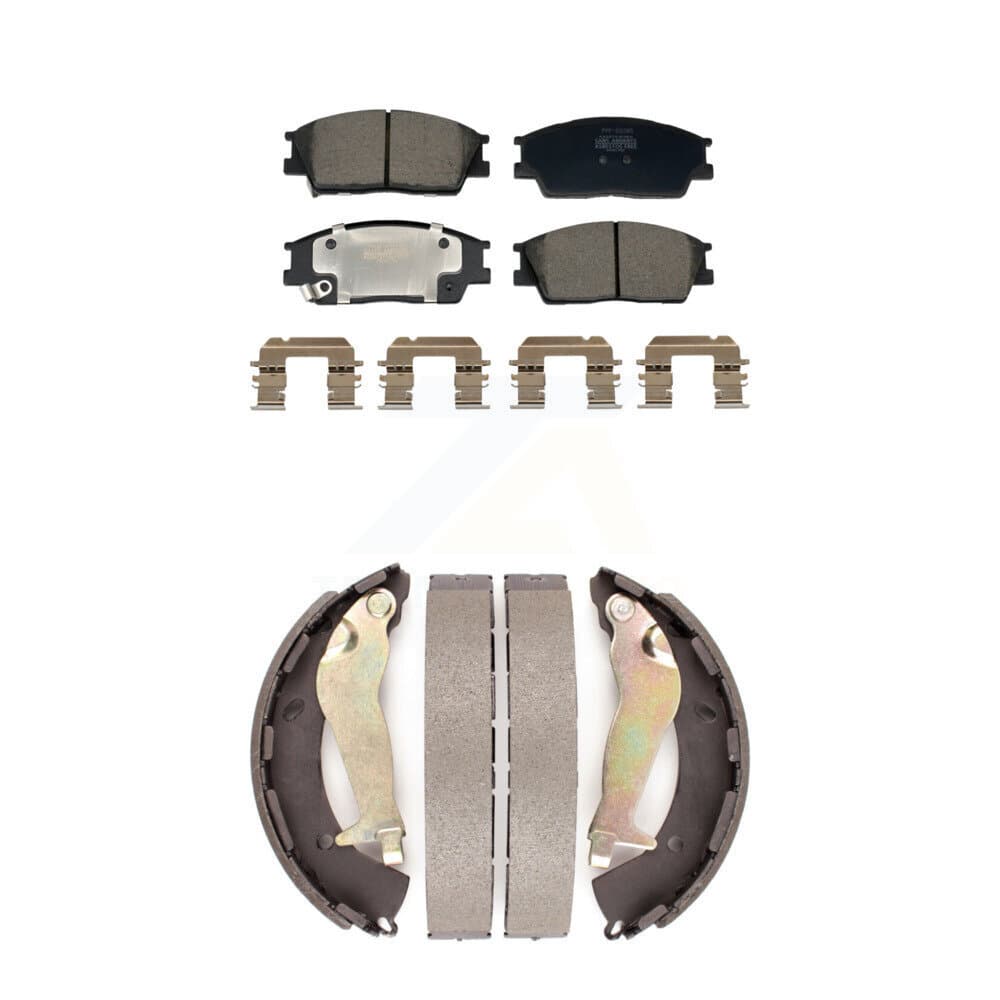 Transit Auto - KFN-100857 - Front and Rear Disc Brake Pad Kits image 1