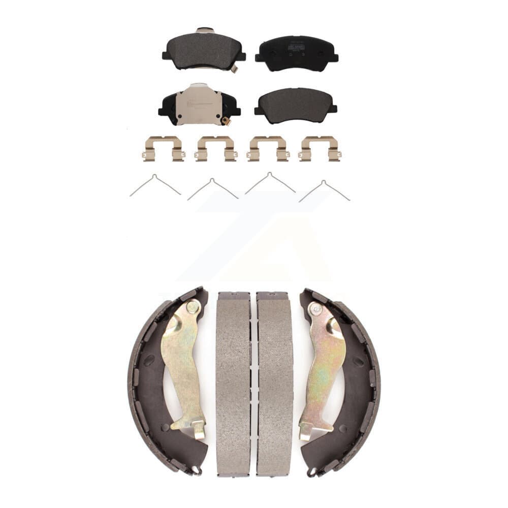 Transit Auto - KFN-100863 - Front and Rear Disc Brake Pad Kits image 1
