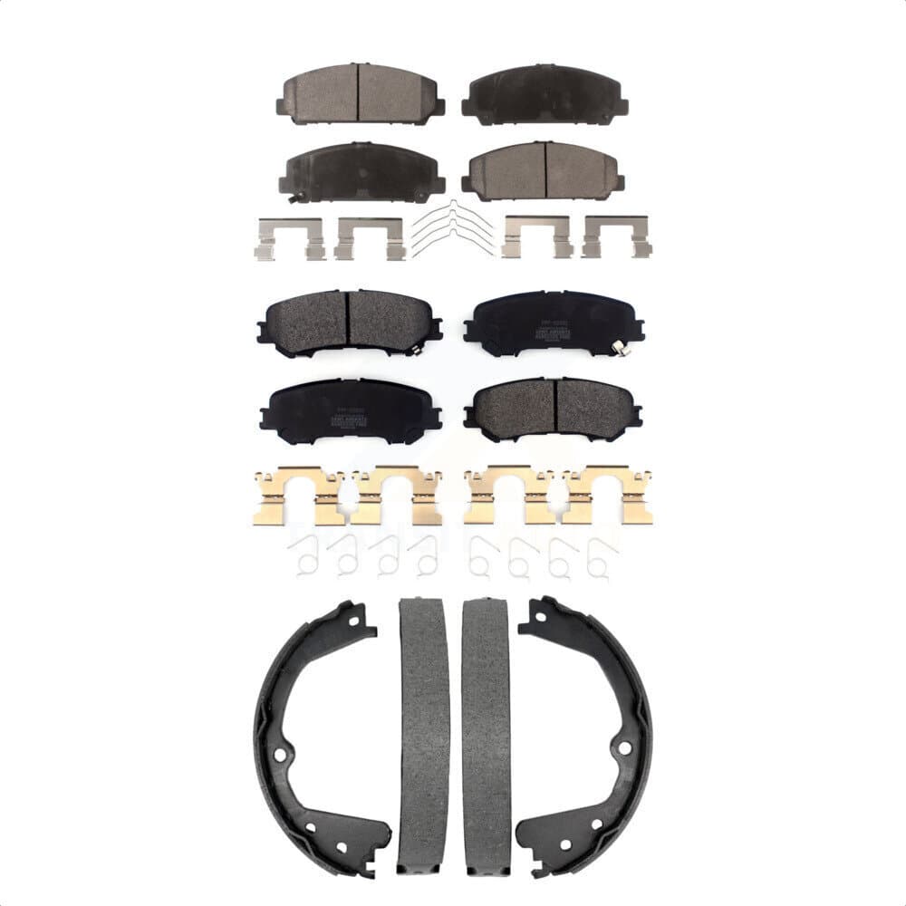 Transit Auto - KFN-100864 - Front and Rear Disc Brake Pad Kits image 1
