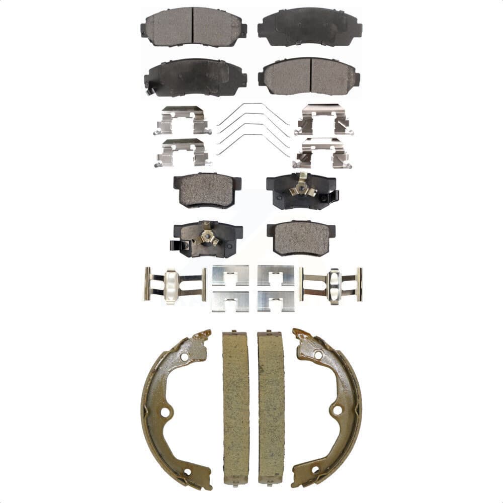 Transit Auto - KFN-100870 - Front and Rear Disc Brake Pad Kits image 1