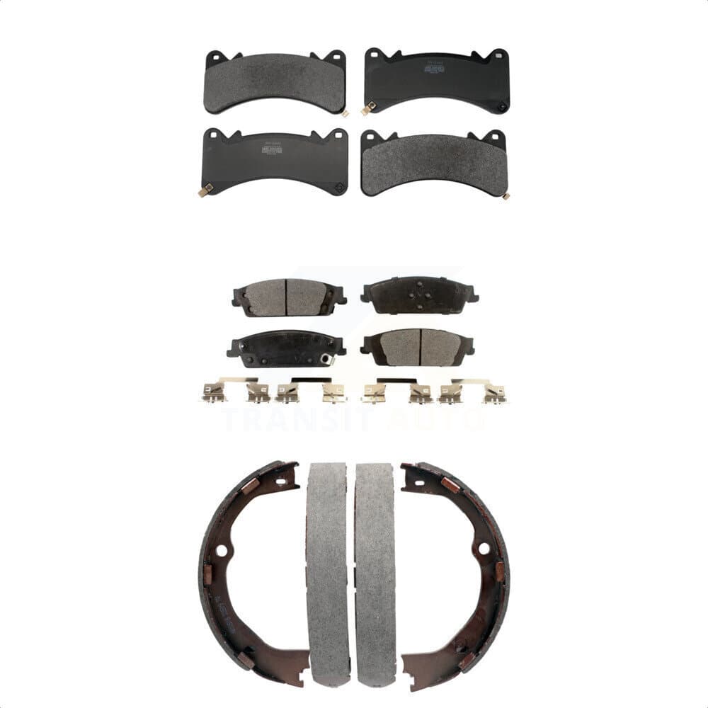 Transit Auto - KFN-100875 - Front and Rear Disc Brake Pad Kits image 1