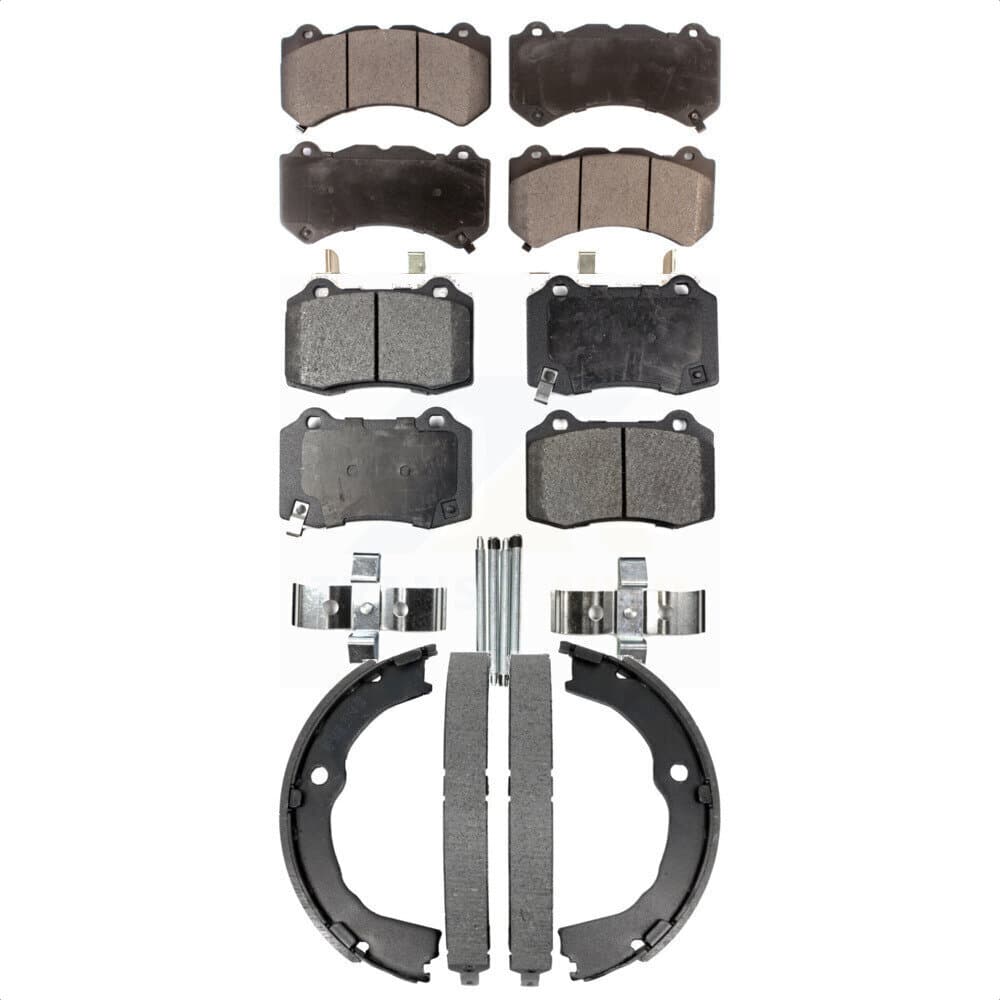 Transit Auto - KFN-100878 - Front and Rear Disc Brake Pad Kits image 1