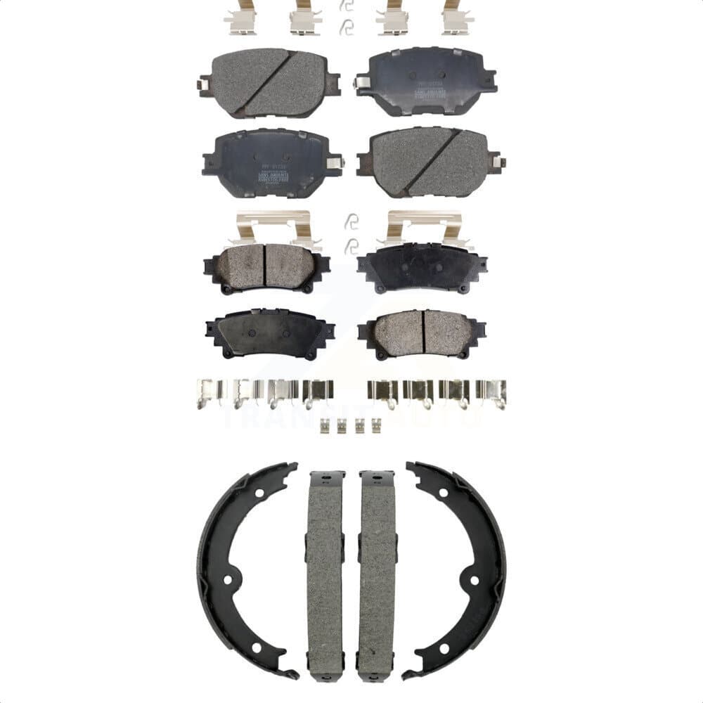 Transit Auto - KFN-100913 - Front and Rear Disc Brake Pad Kits image 1