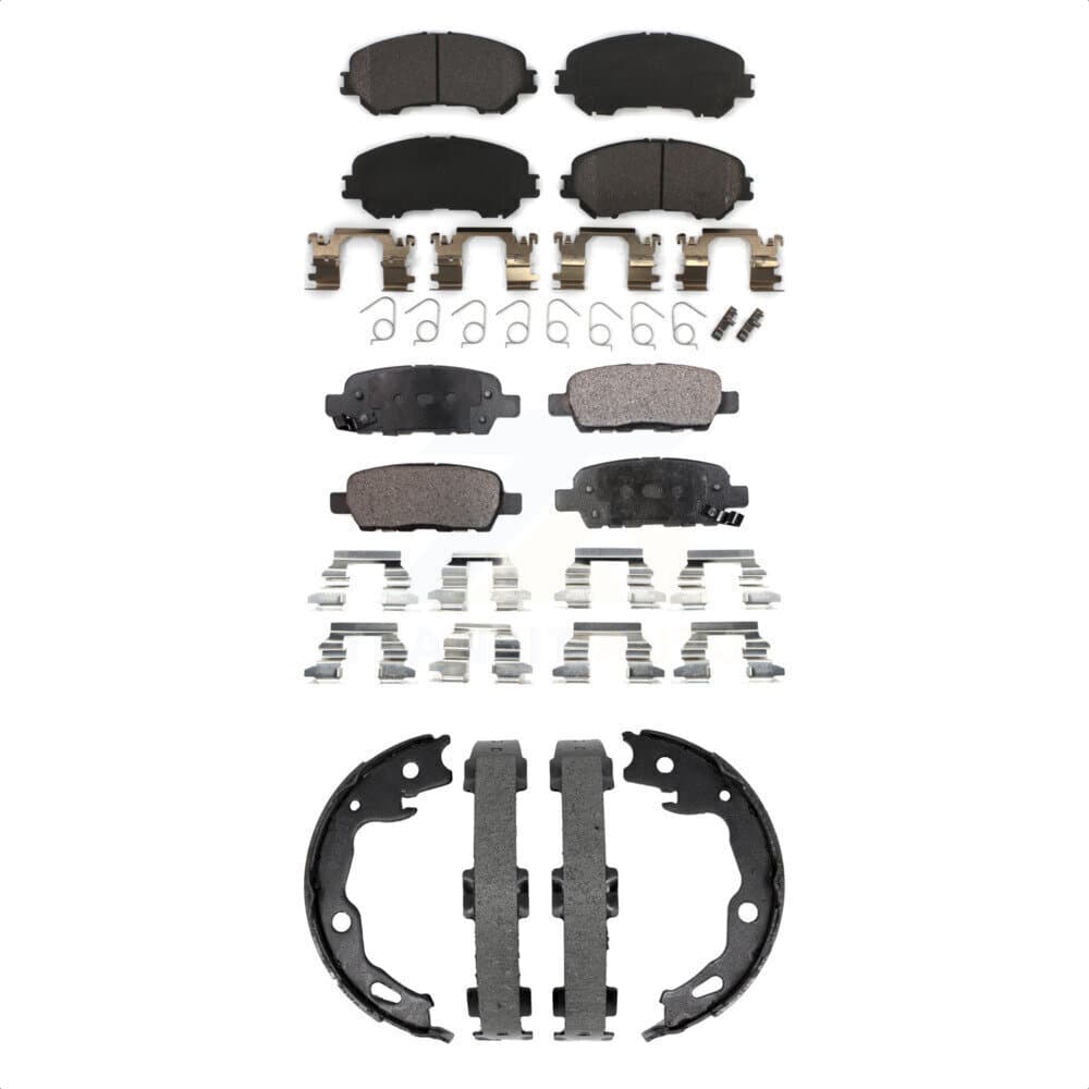 Transit Auto - KFN-100919 - Front and Rear Disc Brake Pad Kits image 1