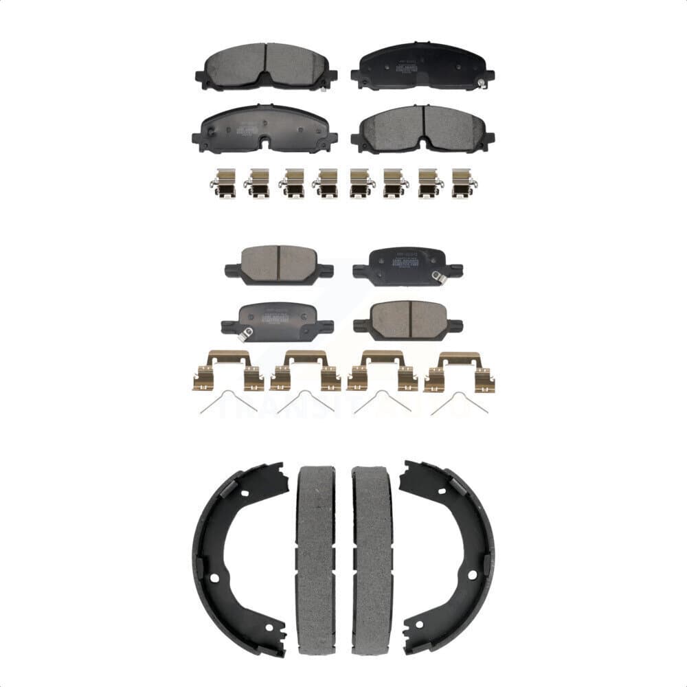 Transit Auto - KFN-100923 - Front and Rear Disc Brake Pad Kits image 1