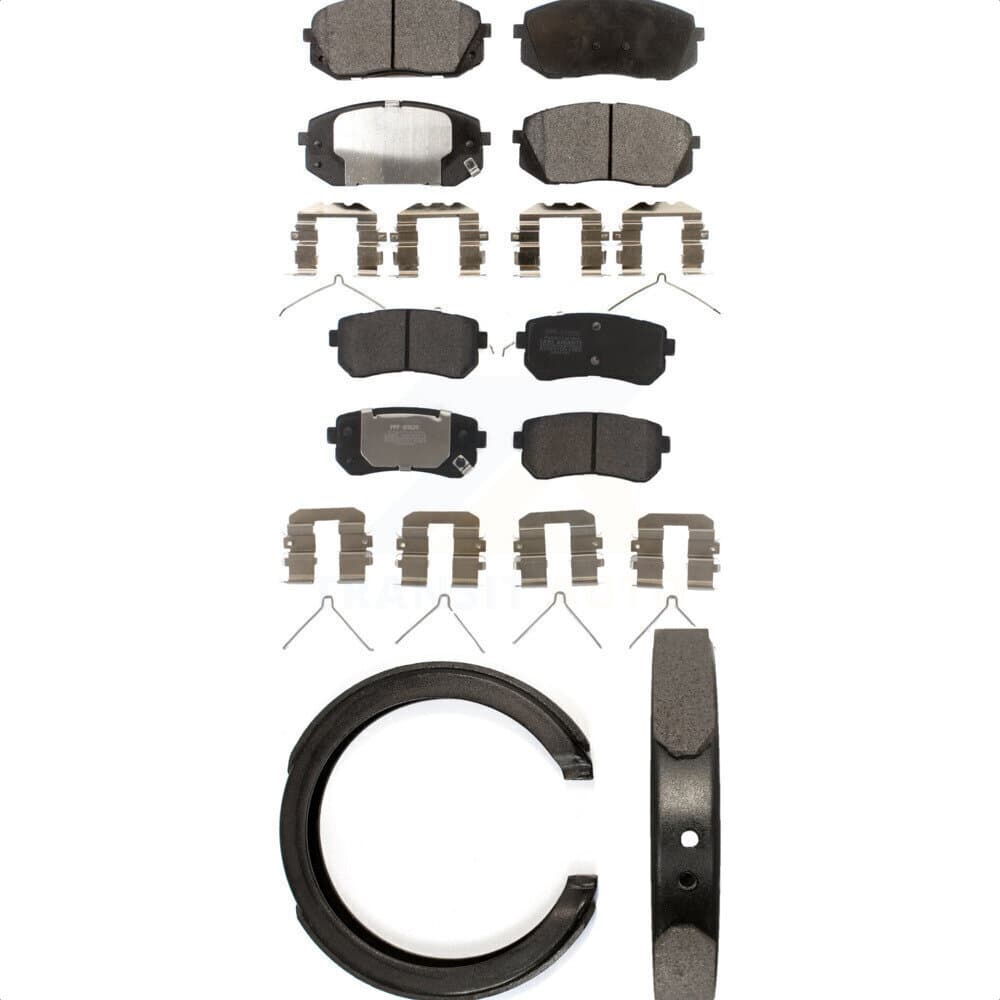 Transit Auto - KFN-100932 - Front and Rear Disc Brake Pad Kits image 1