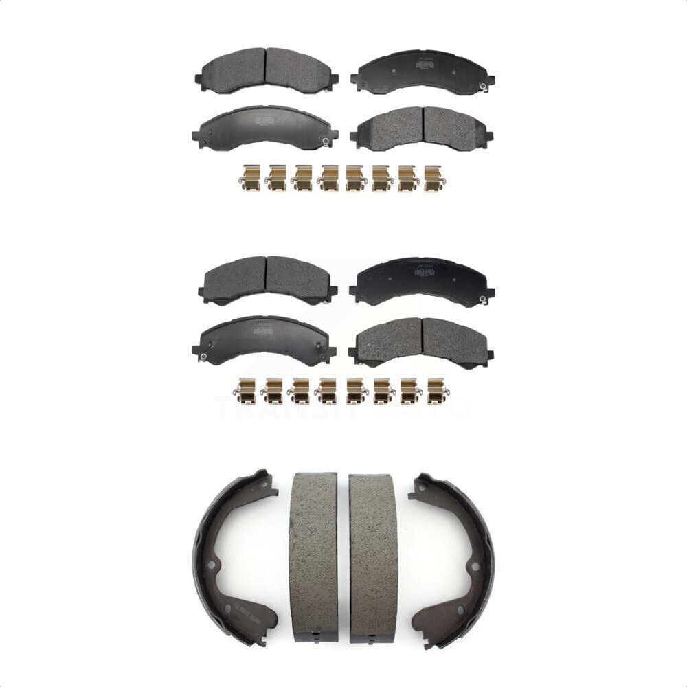 Transit Auto - KFN-100937 - Front and Rear Disc Brake Pad Kits image 1