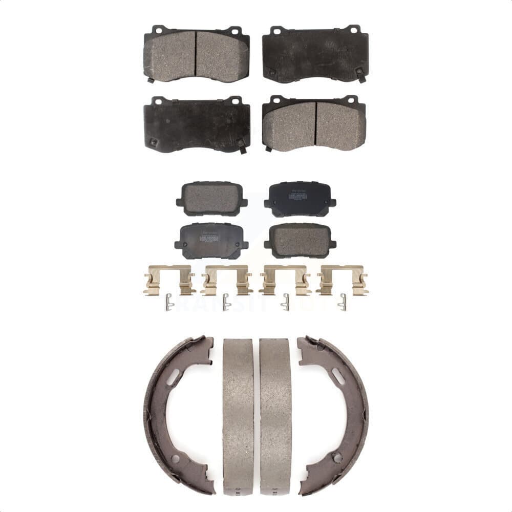 Transit Auto - KFN-100939 - Front and Rear Disc Brake Pad Kits image 1