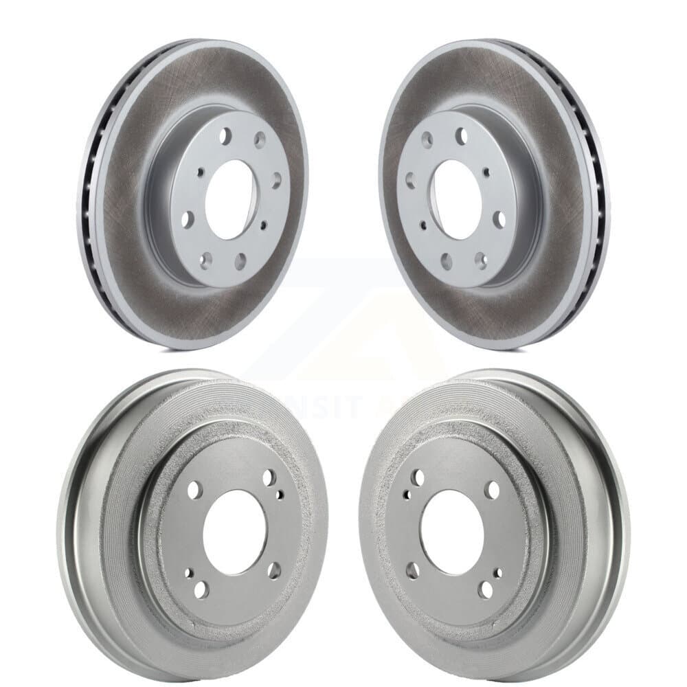 Genius - KG-101425 - Front and Rear Disc Brake Rotor and Hub Assembly Kits image 1