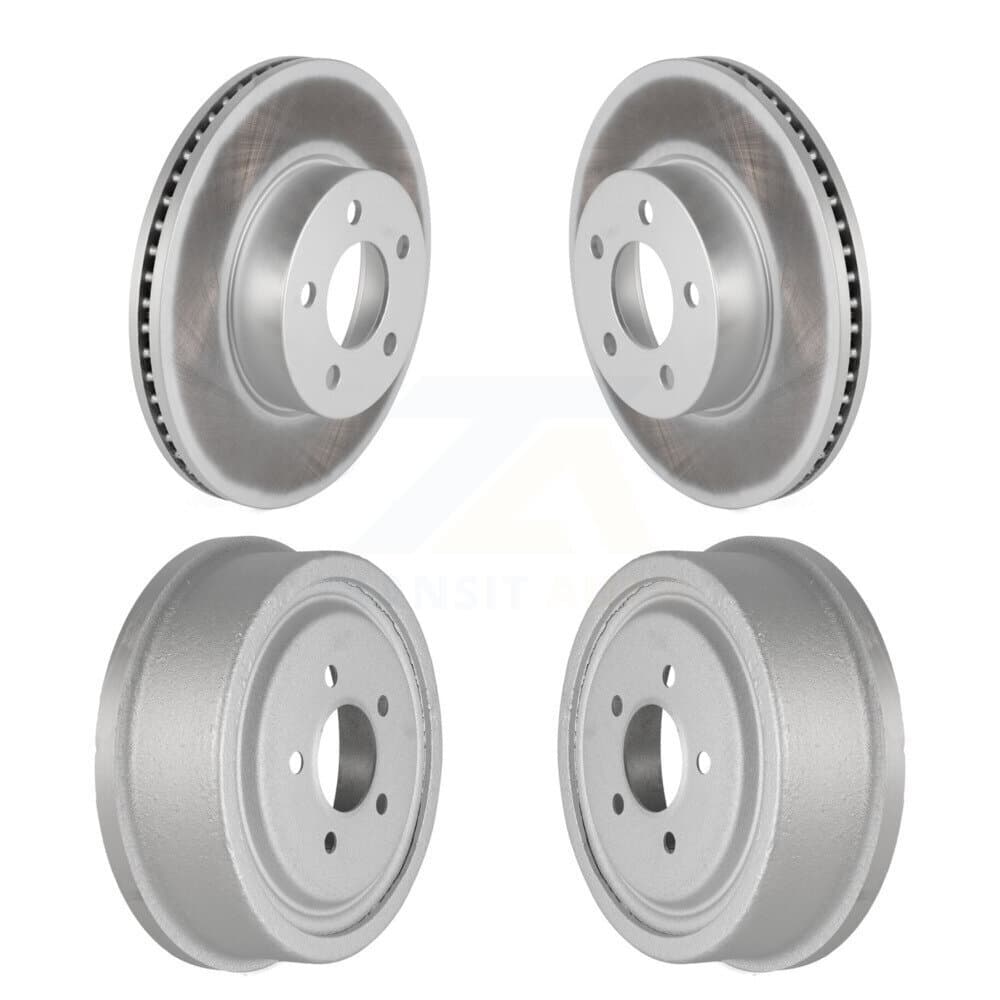 Genius - KG-101426 - Front and Rear Disc Brake Rotor and Hub Assembly Kits image 1