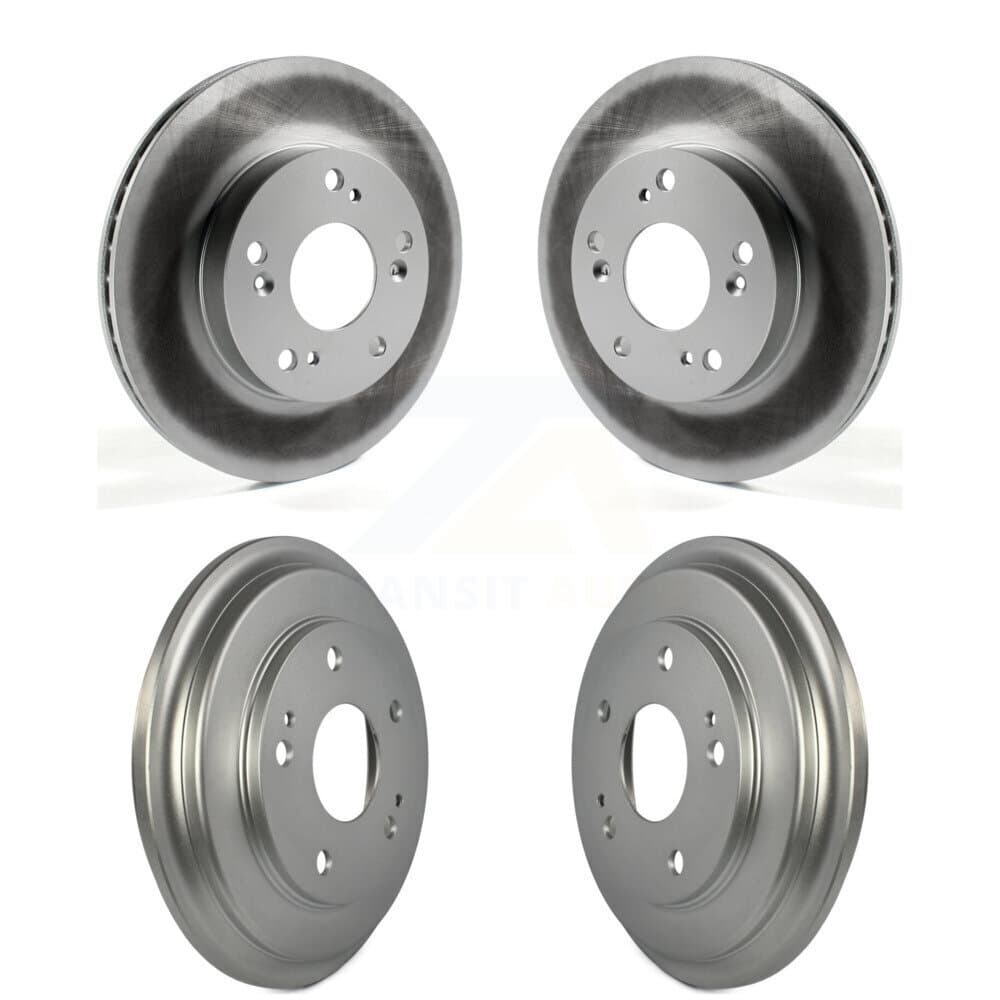 Genius - KG-101427 - Front and Rear Disc Brake Rotor and Hub Assembly Kits image 1