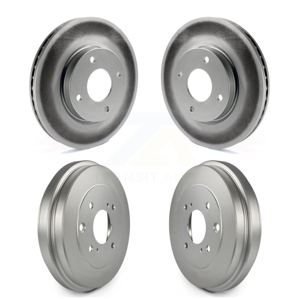 Genius - KG-101436 - Front and Rear Disc Brake Rotor and Hub Assembly Kits image 1