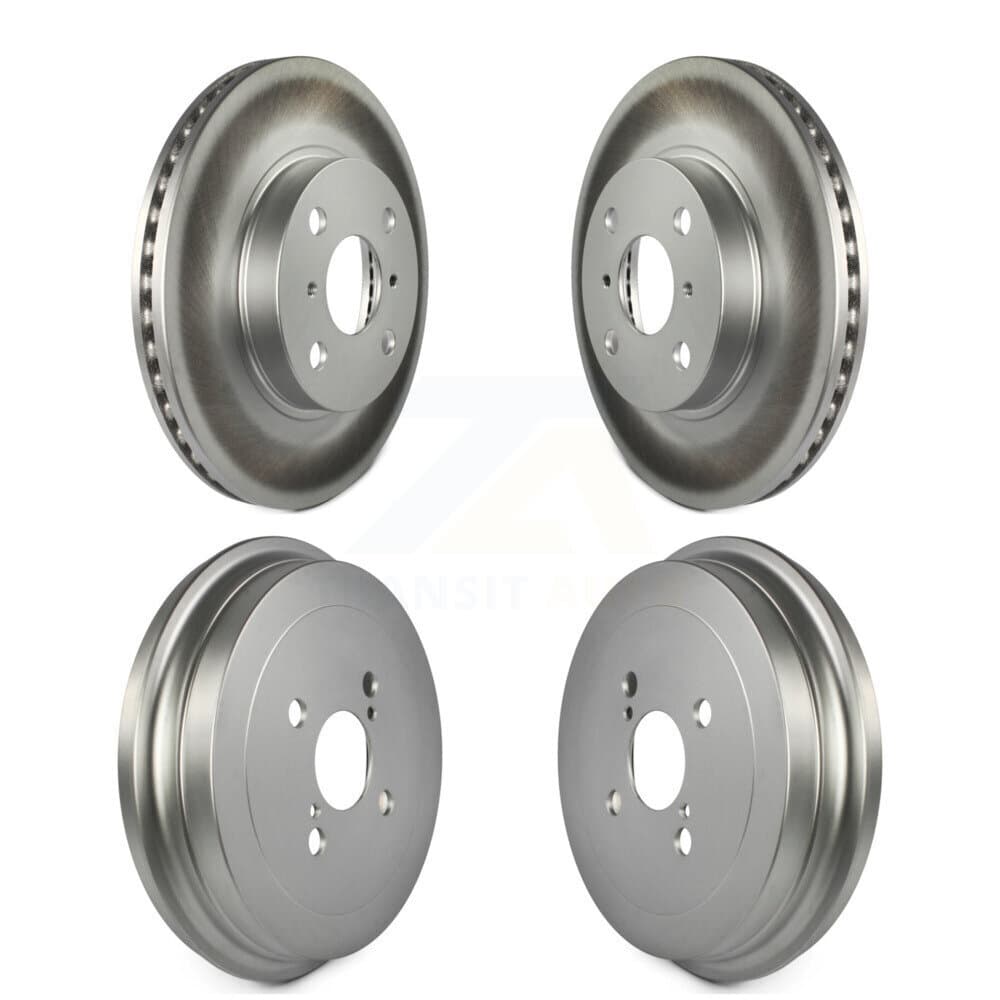 Genius - KG-101437 - Front and Rear Disc Brake Rotor and Hub Assembly Kits image 1