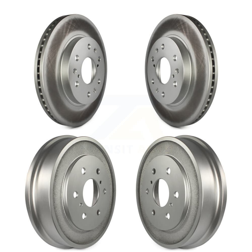 Genius - KG-101446 - Front and Rear Disc Brake Rotor and Hub Assembly Kits image 1