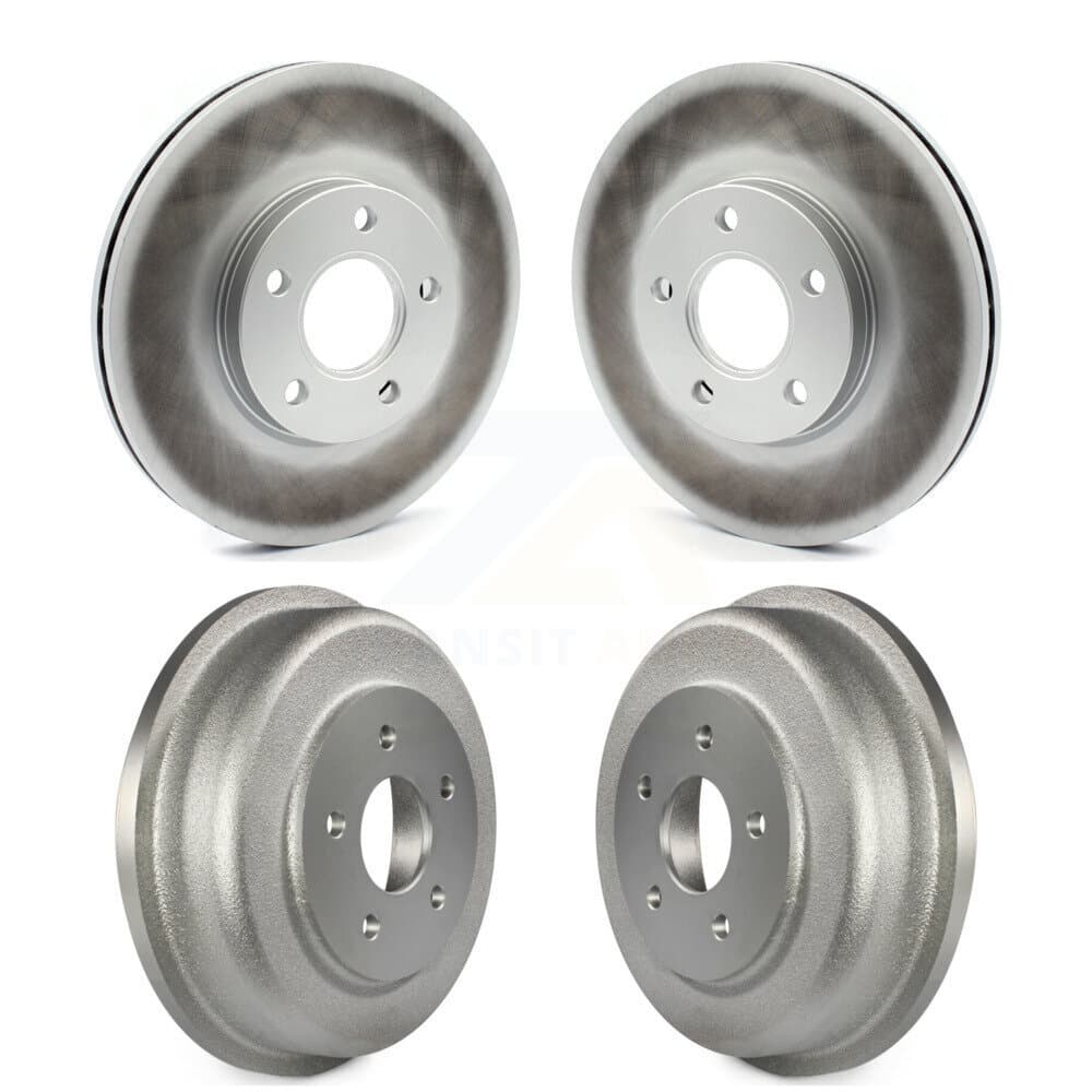 Genius - KG-101449 - Front and Rear Disc Brake Rotor and Hub Assembly Kits image 1
