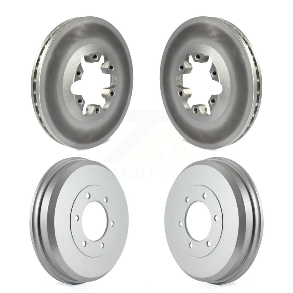 Genius - KG-101454 - Front and Rear Disc Brake Rotor and Hub Assembly Kits image 1
