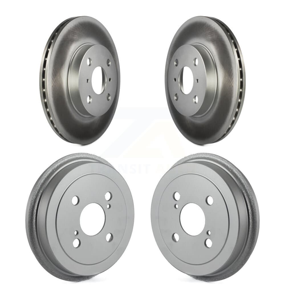 Genius - KG-101456 - Front and Rear Disc Brake Rotor and Hub Assembly Kits image 1