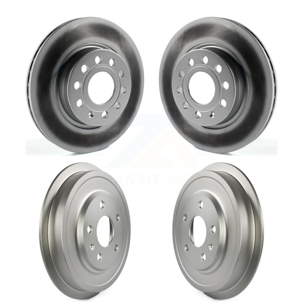 Genius - KG-101460 - Front and Rear Disc Brake Rotor and Hub Assembly Kits image 1