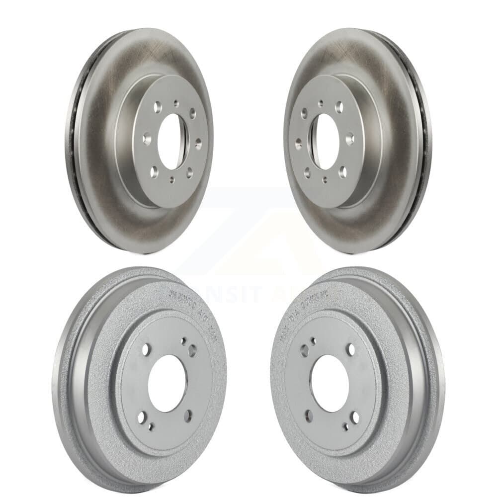 Genius - KG-101462 - Front and Rear Disc Brake Rotor and Hub Assembly Kits image 1