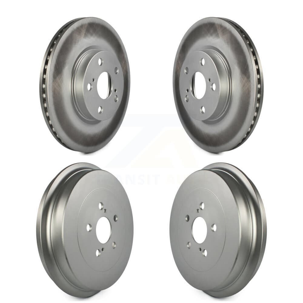 Genius - KG-101464 - Front and Rear Disc Brake Rotor and Hub Assembly Kits image 1