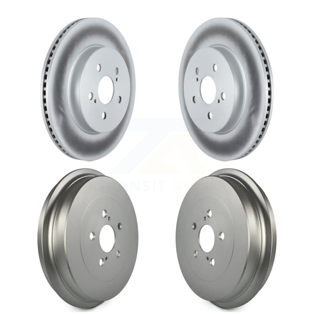 Genius - KG-101465 - Front and Rear Disc Brake Rotor and Hub Assembly Kits image 1