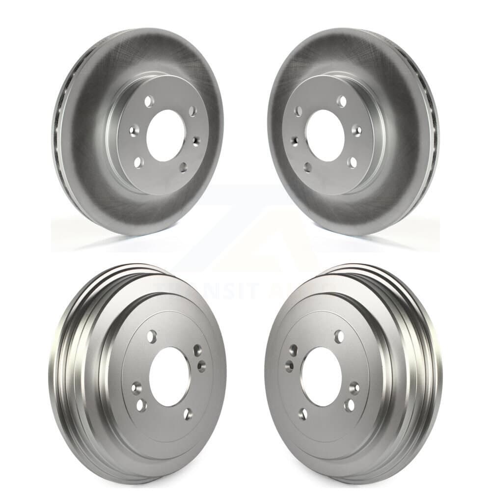 Genius - KG-101466 - Front and Rear Disc Brake Rotor and Hub Assembly Kits image 1