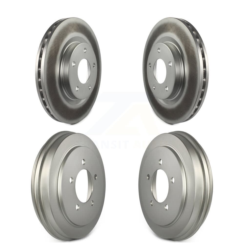 Genius - KG-101467 - Front and Rear Disc Brake Rotor and Hub Assembly Kits image 1