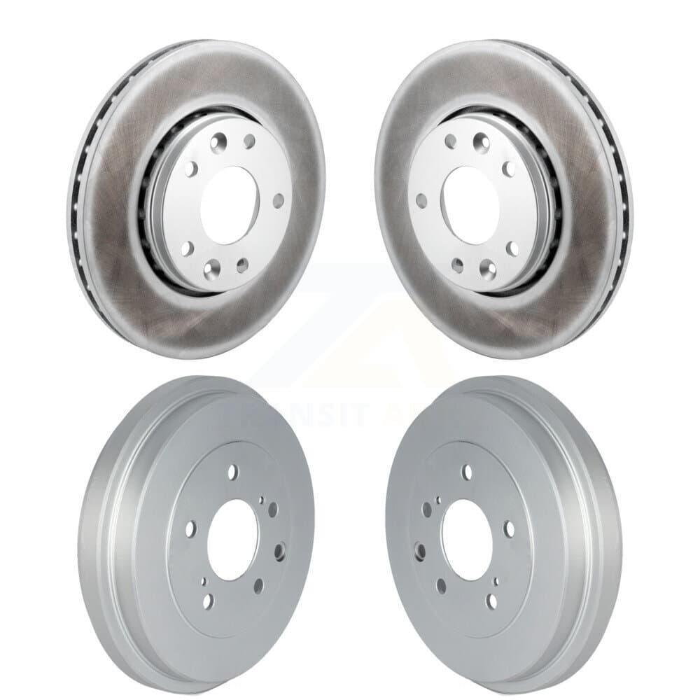 Genius - KG-101867 - Front and Rear Disc Brake Rotor and Hub Assembly Kits image 1