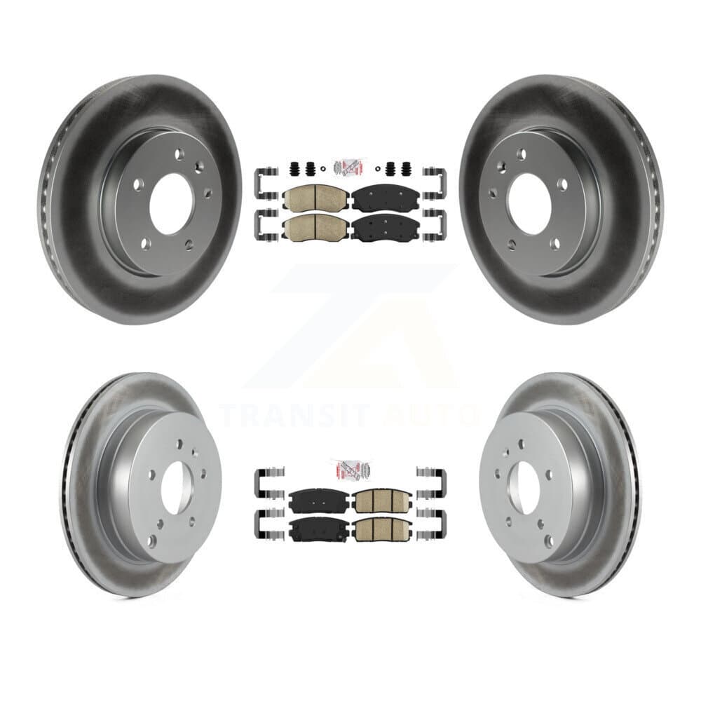Transit Auto - KGA-101119 - Front and Rear Disc Brake Kits image 1