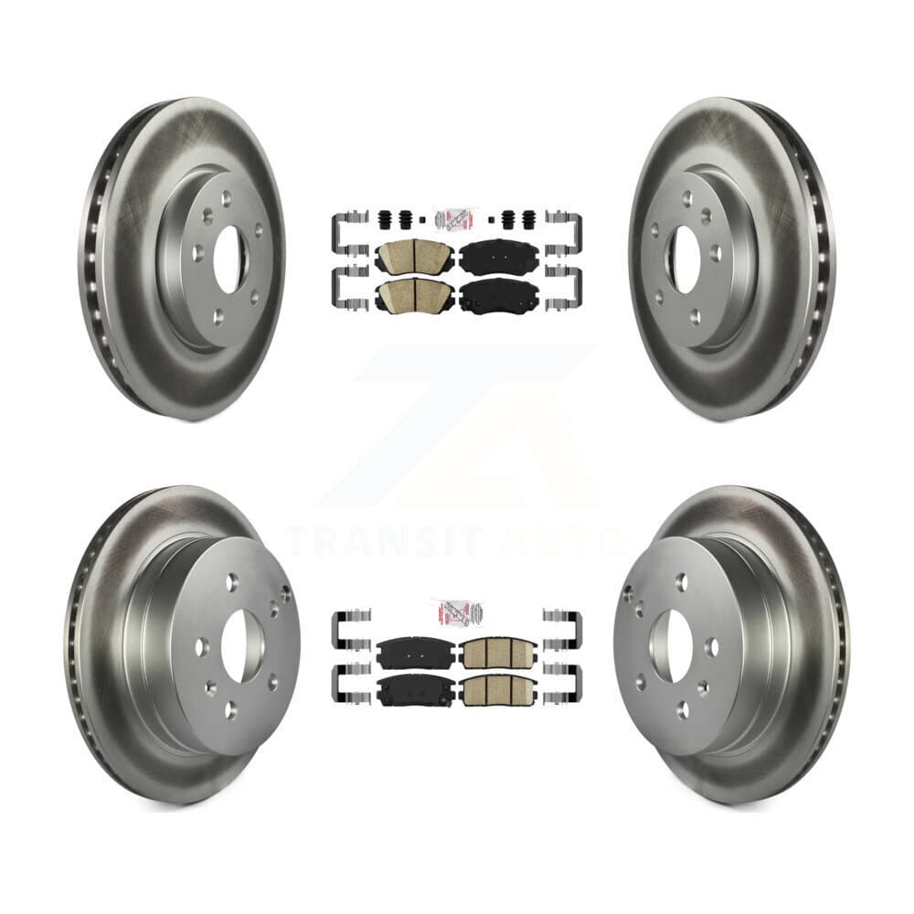 Transit Auto - KGA-101123 - Front and Rear Disc Brake Kits image 1