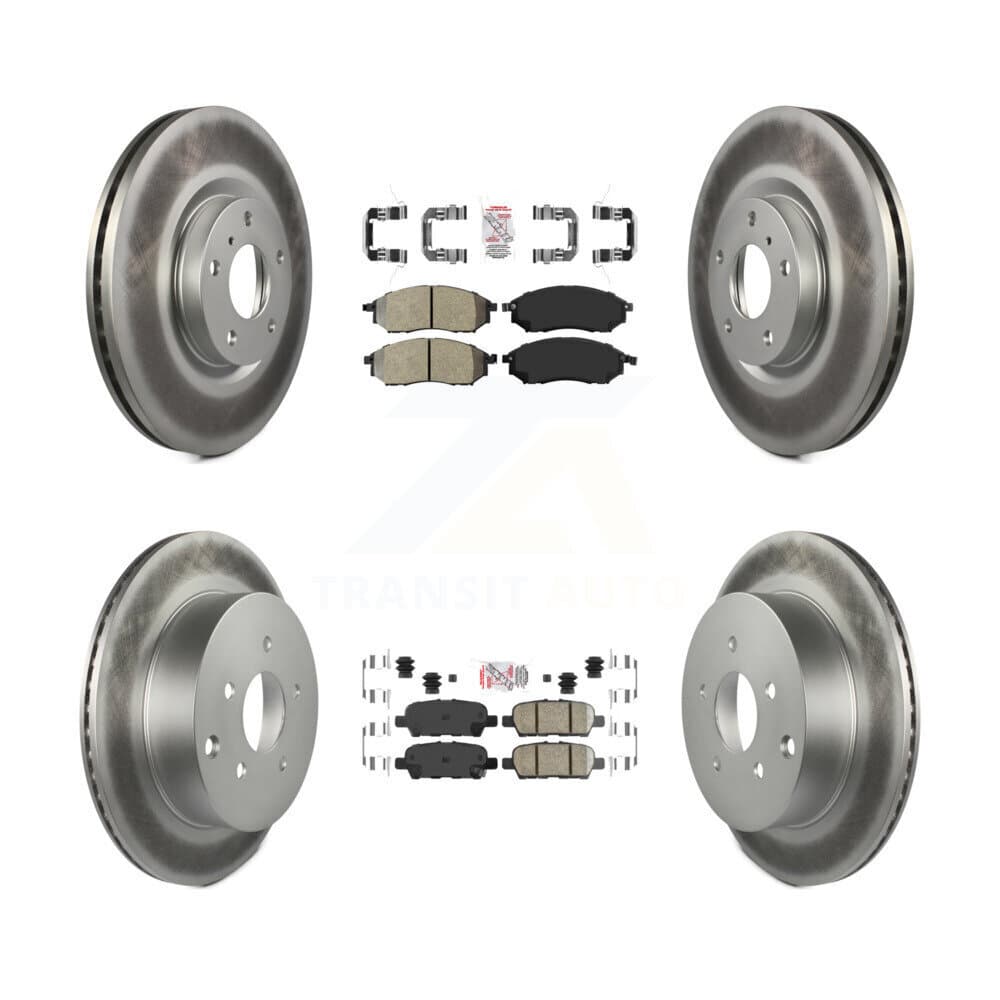 Transit Auto - KGA-101136 - Front and Rear Disc Brake Kits image 1