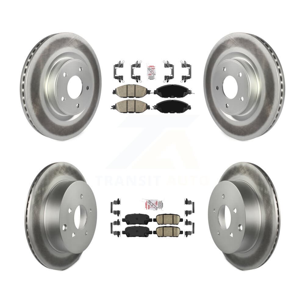 Transit Auto - KGA-101143 - Front and Rear Disc Brake Kits image 1