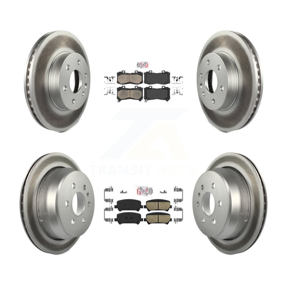 Transit Auto - KGA-101152 - Front and Rear Disc Brake Kits image 1