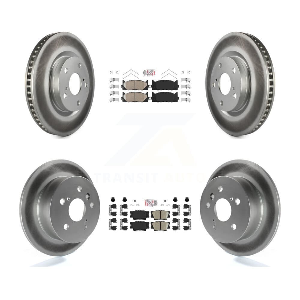 Transit Auto - KGA-101180 - Front and Rear Disc Brake Kits image 1