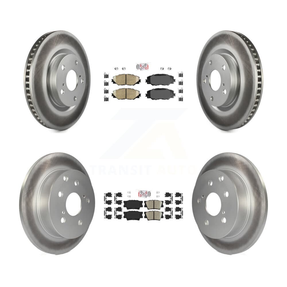 Transit Auto - KGA-101187 - Front and Rear Disc Brake Kits image 1