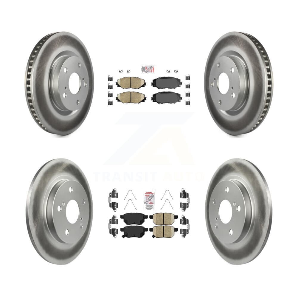Transit Auto - KGA-101201 - Front and Rear Disc Brake Kits image 1