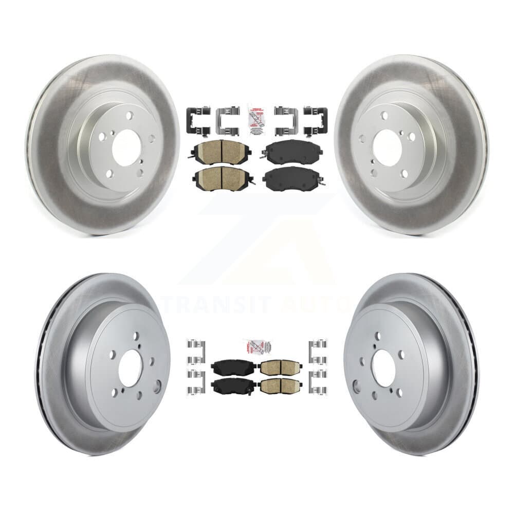Transit Auto - KGA-101272 - Front and Rear Disc Brake Kits image 1
