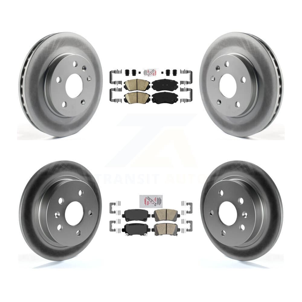 Transit Auto - KGA-101318 - Front and Rear Disc Brake Kits image 1