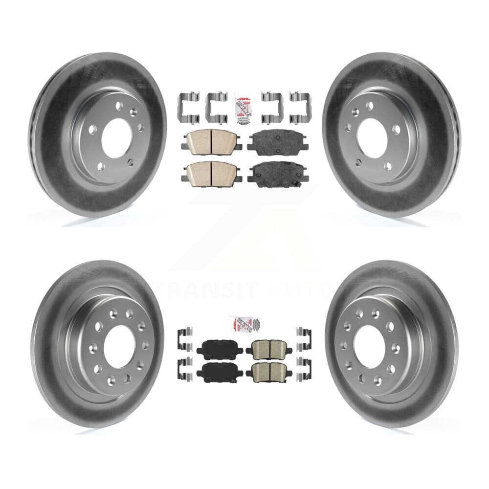 Transit Auto - KGA-101321 - Front and Rear Disc Brake Kits image 1