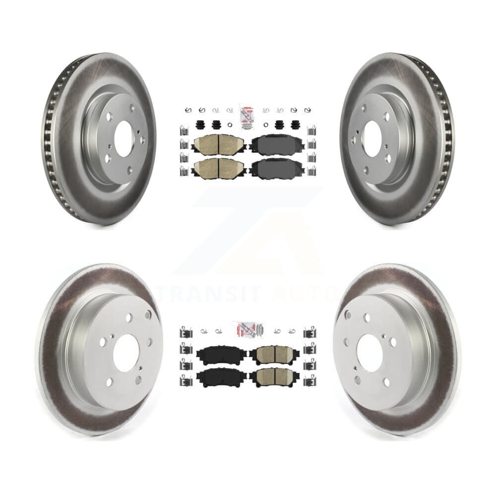 Transit Auto - KGA-101348 - Front and Rear Disc Brake Kits image 1