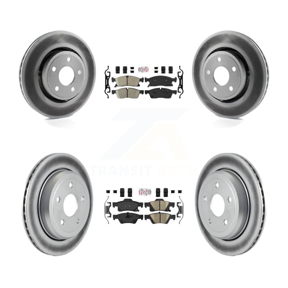 Transit Auto - KGA-101374 - Front and Rear Disc Brake Kits image 1