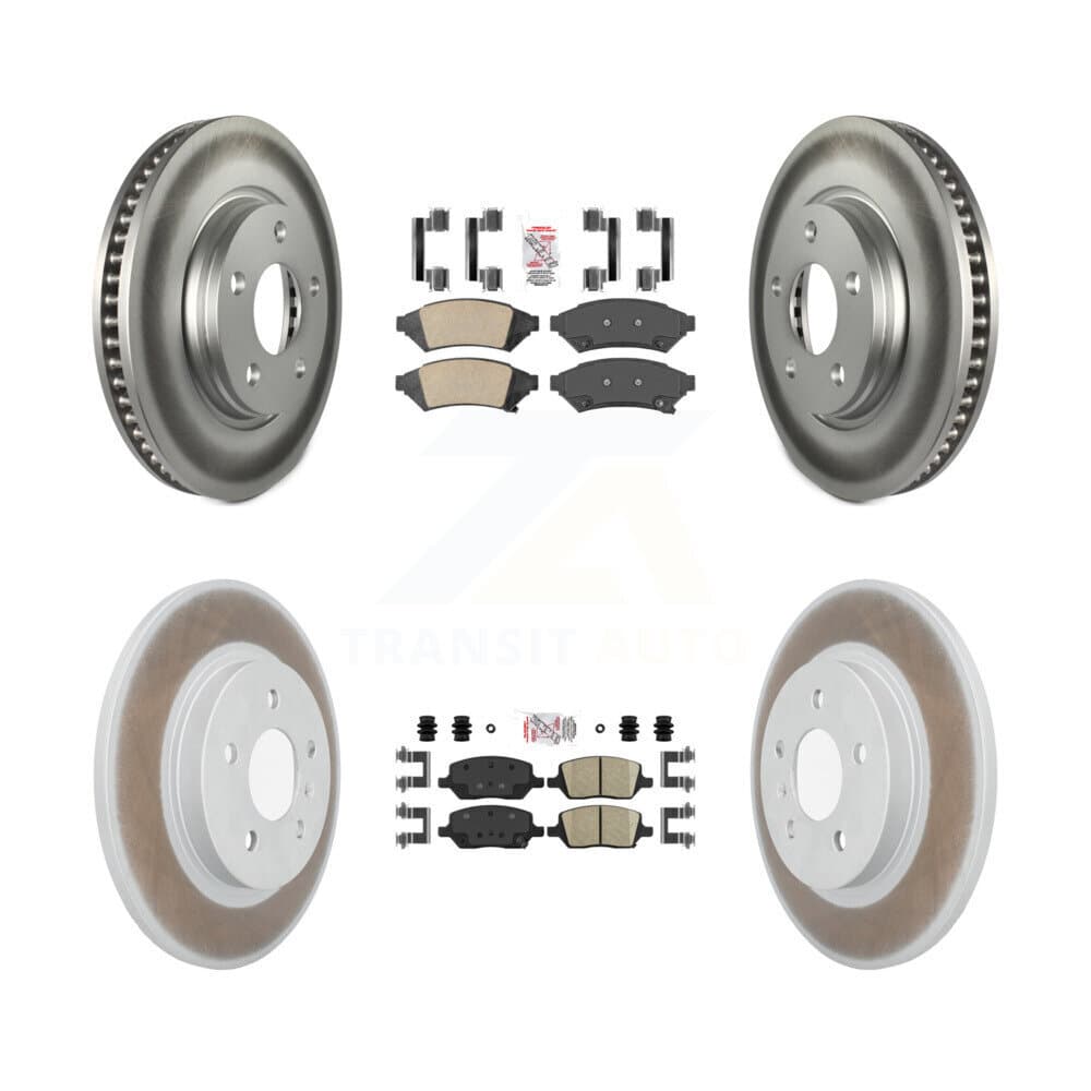 Transit Auto - KGA-101444 - Front and Rear Disc Brake Kits image 1