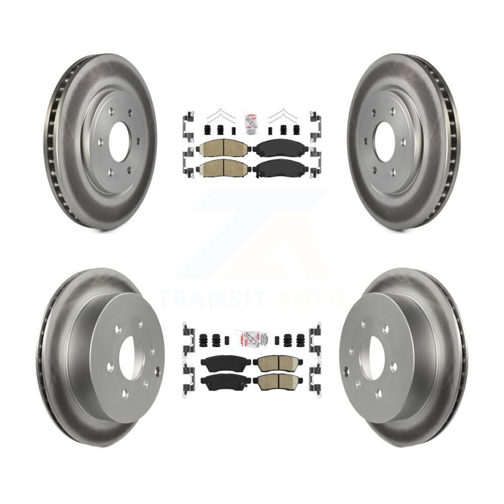Transit Auto - KGA-101502 - Front and Rear Disc Brake Kits image 1