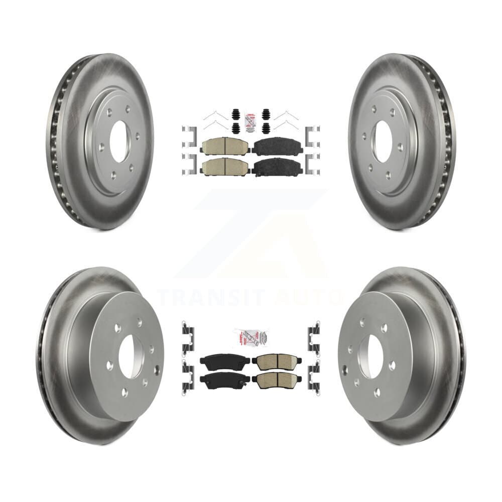 Transit Auto - KGA-101503 - Front and Rear Disc Brake Kits image 1