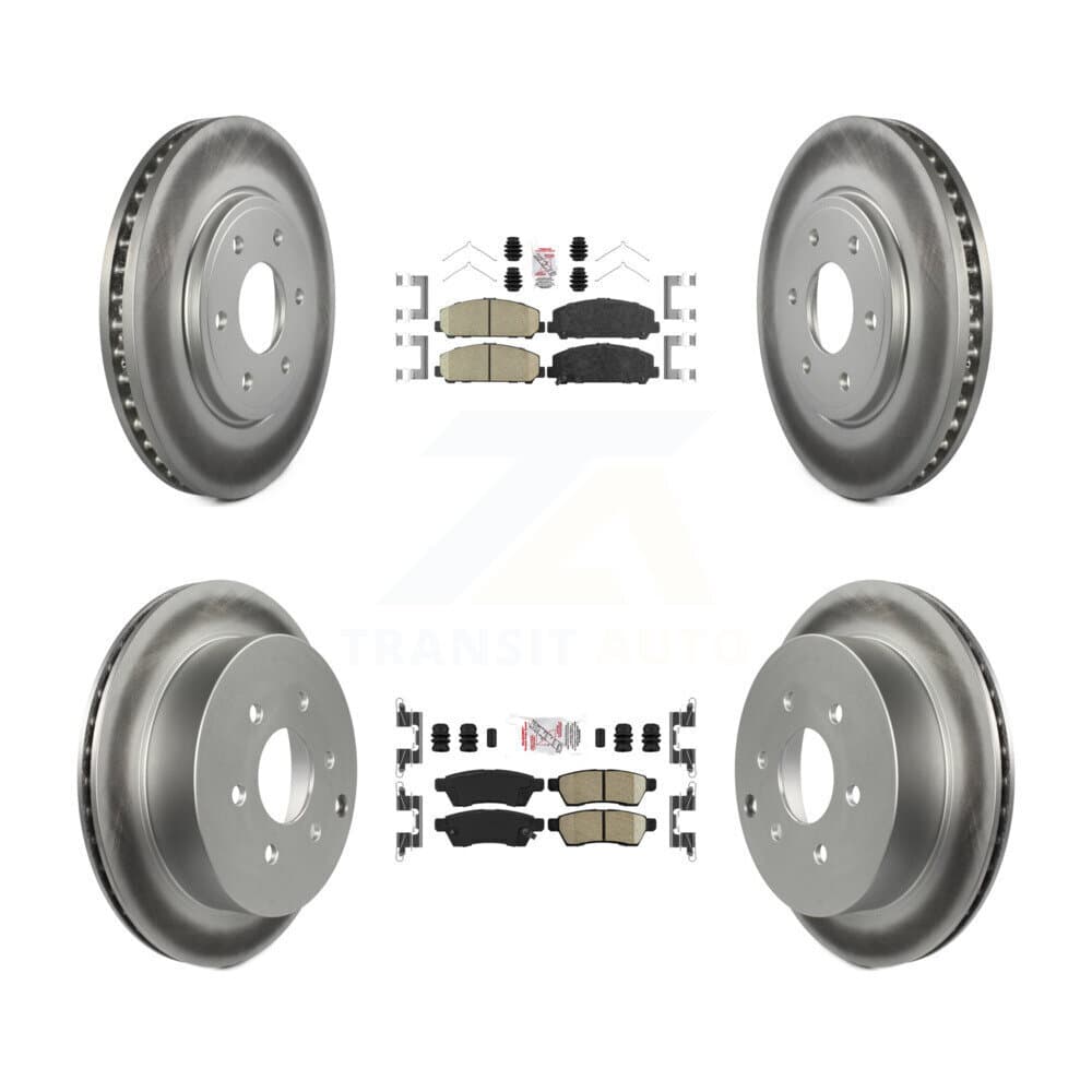 Transit Auto - KGA-101505 - Front and Rear Disc Brake Kits image 1
