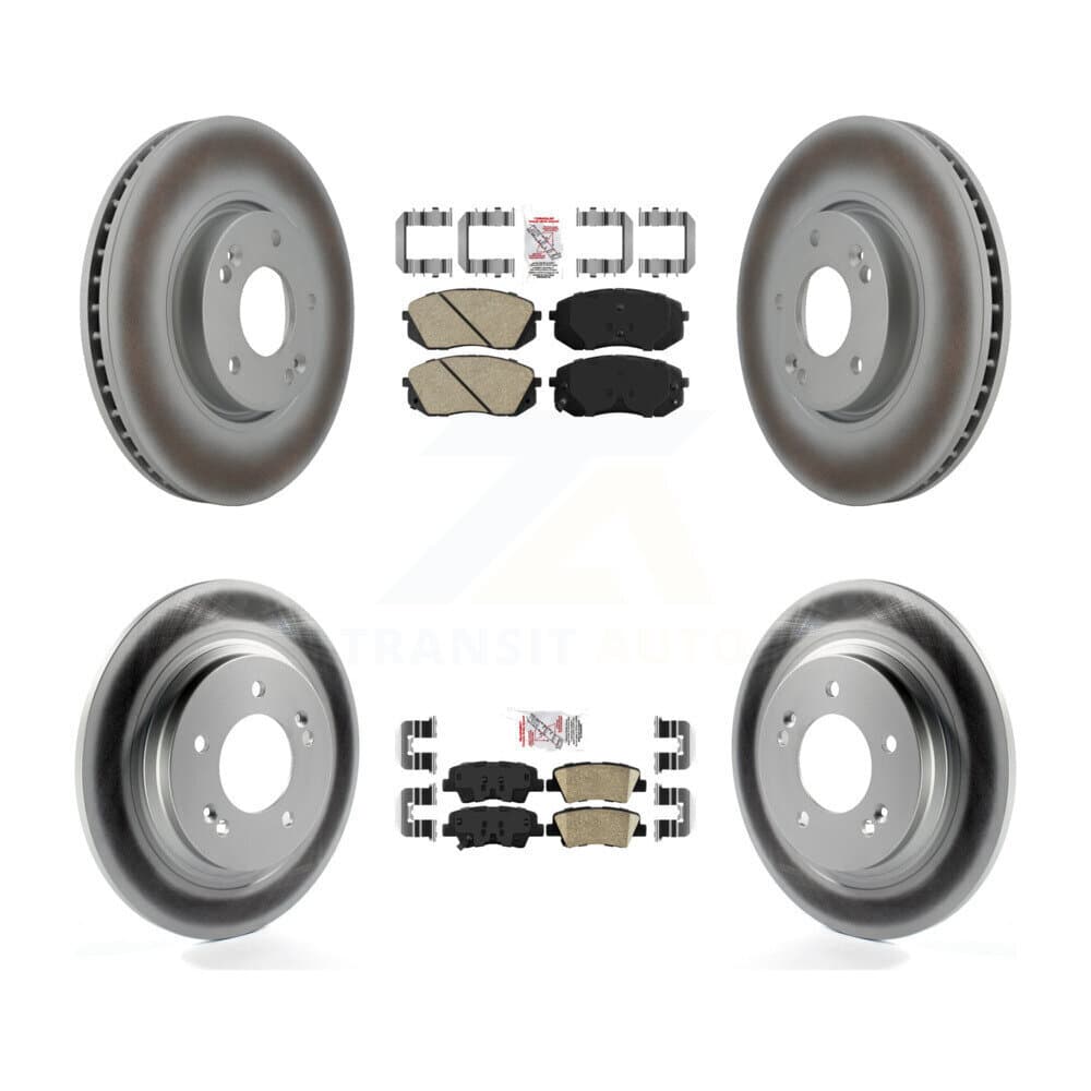 Transit Auto - KGA-101563 - Front and Rear Disc Brake Kits image 1
