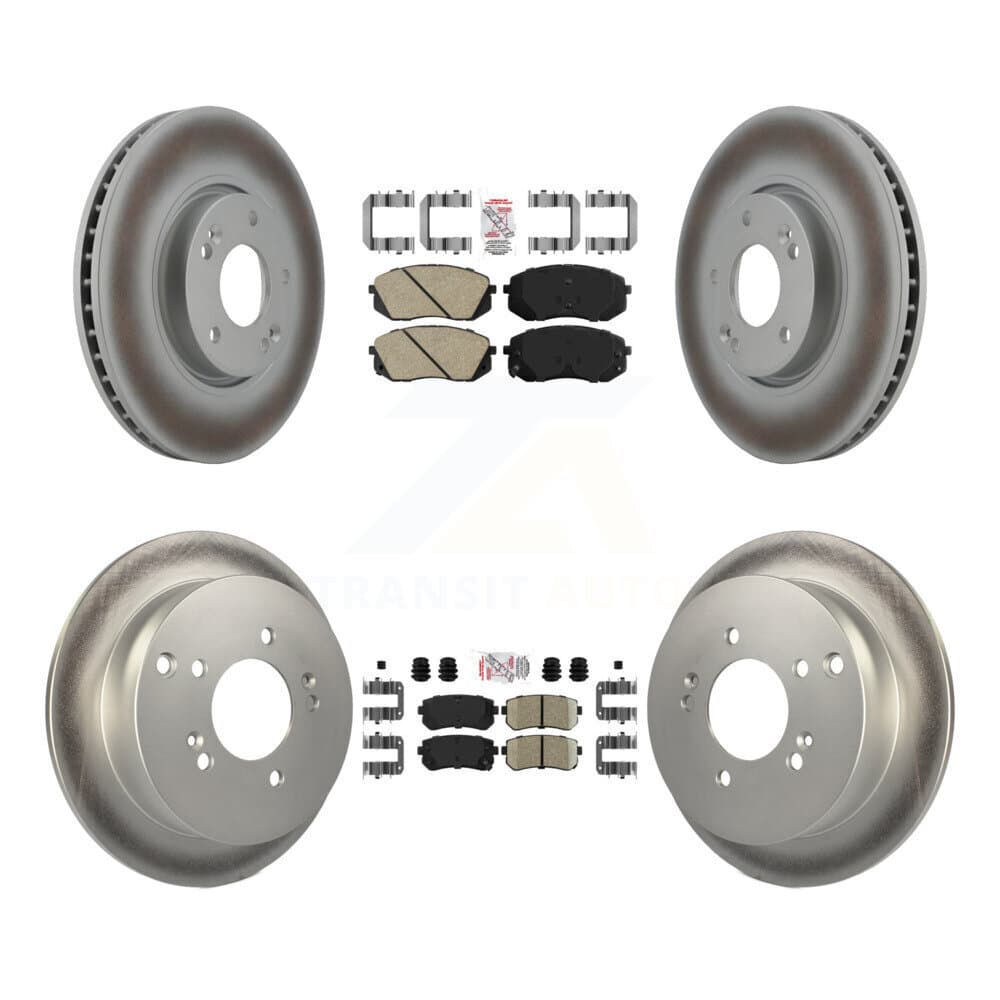 Transit Auto - KGA-101634 - Front and Rear Disc Brake Kits image 1