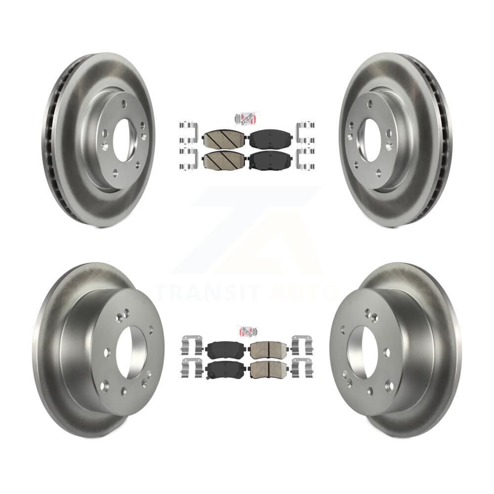 Transit Auto - KGA-101638 - Front and Rear Disc Brake Kits image 1